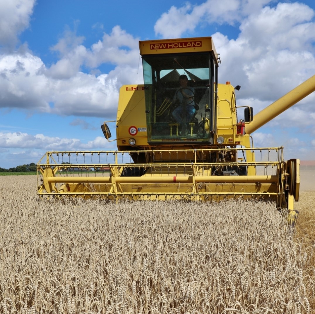 landbouw-machine op het land