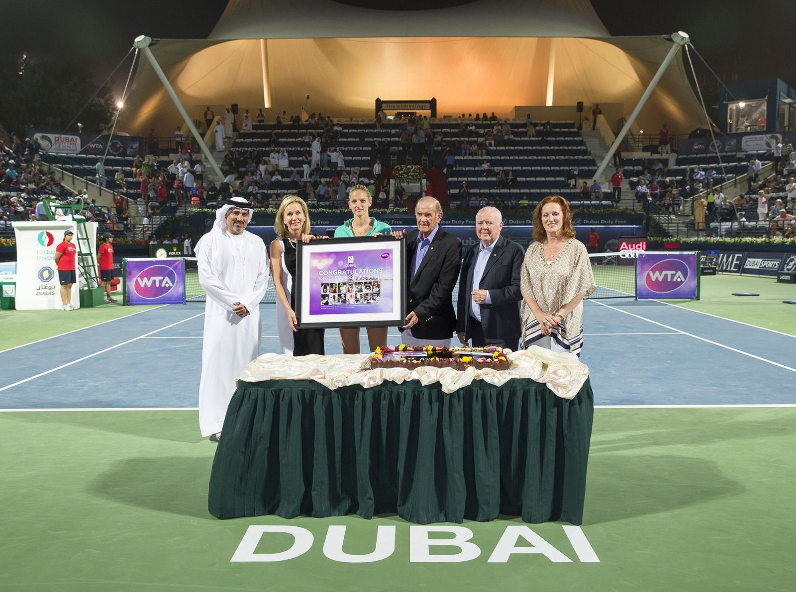 Congratulations to - Dubai Duty Free Tennis Championships