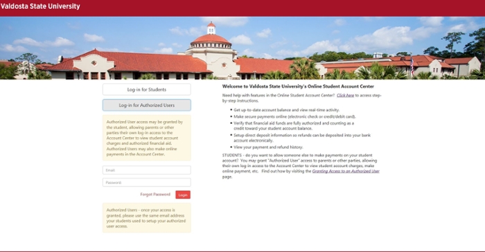 Vsu Bursary Student Financial Services Online Orientation New
